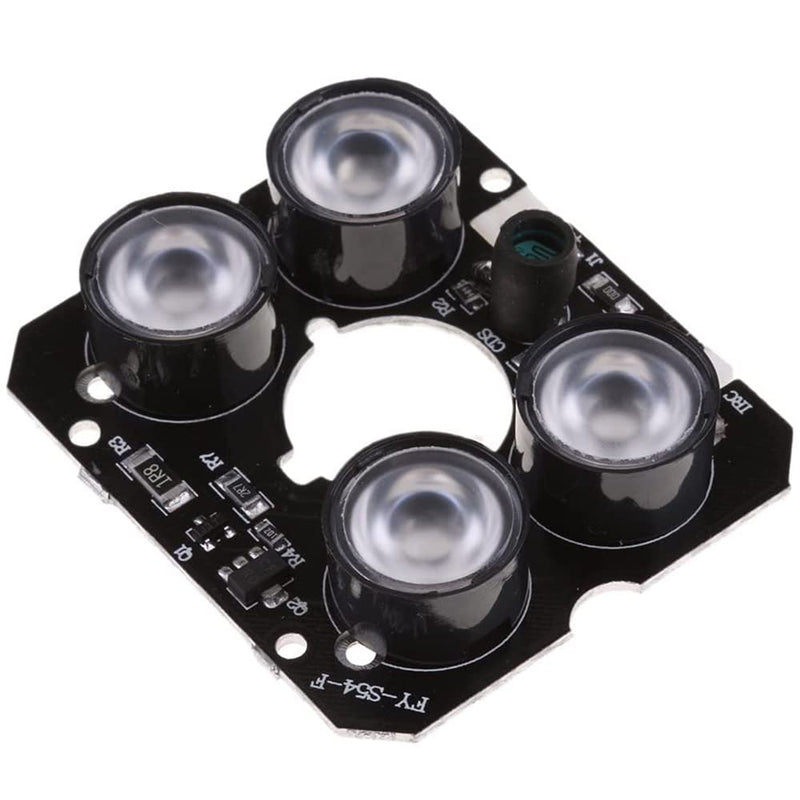 850nm Infrared LED Array Board IR Lighting with IR Range up to 30M for All Kinds of Camera Modules Power DC 12V