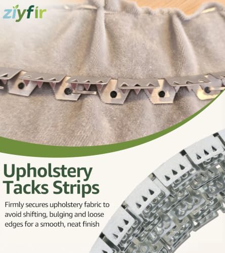 ziyfIR 32.8ft metal flexible upholstery tack strips roll for furniture and upholstery edging