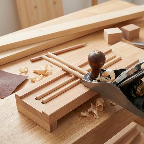 Woodworking Chopsticks Mold Natural Wood Chopsticks Stencil for Handmade Chopsticks Slotted Template for DIY Crafting Family Activities and Kitchen Utensil Making