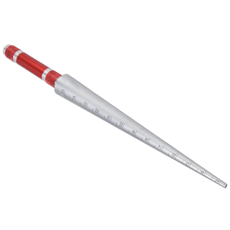 [Australia - AusPower] - Aperture Gauge, Stainless Steel Conical Inner Diameter Inspection Measurement Tool 3‑15mm Used to Measure the Inner Diameter and Hole of Thin Walled Parts 