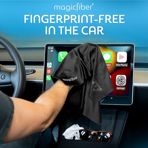 MagicFiber Extra Large Microfiber Cleaning Cloth for TV Screens & Monitors EXTRA LARGE PACK