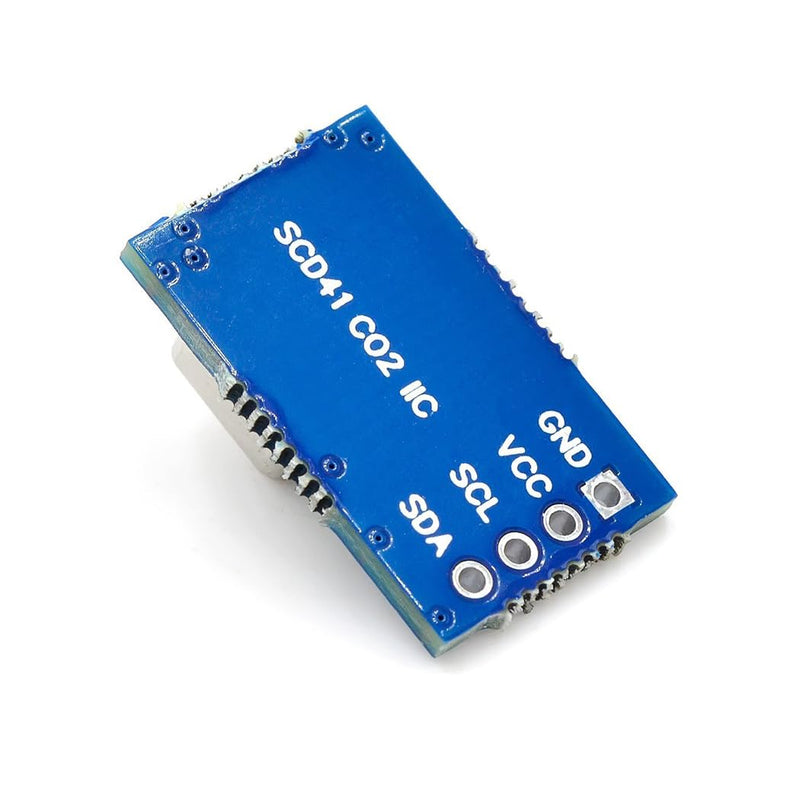 [Australia - AusPower] - HiLetgo SCD41 CO2 Carbon Dioxide Gas Sensor Gas Detect Module Temperature Humidity Sensor I2C Communication 2.4-5.5 V for Air Quality Monitoring 