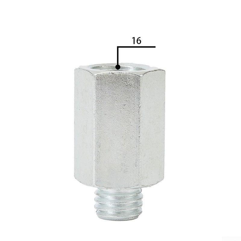 [Australia - AusPower] - M16 to M14 Adapter Suitable for Deep Processing Techniques for Polishing Pads, Drill, Cutting Disc, Polishing Machine (Outer for M14 Inner M16) Outer M14 inner M16 