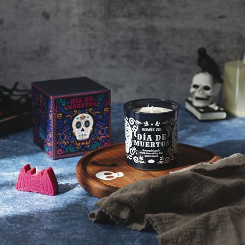 ROMIIE ZOI Fall Scented Candle - Dia de Muertos - 6oz Soy Wax