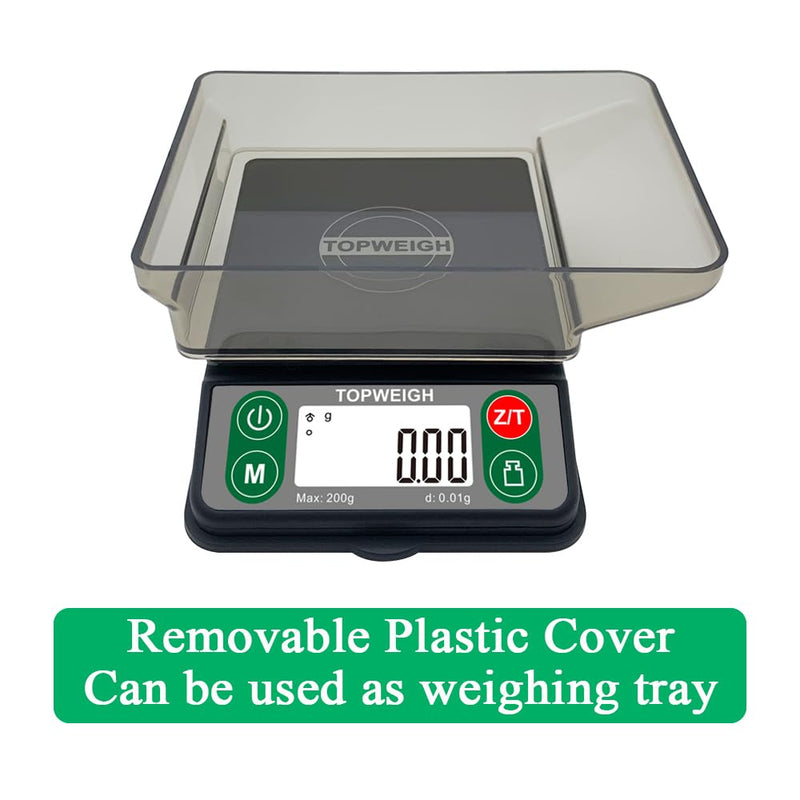 [Australia - AusPower] - Arrow Scale with Arrow Holder, Arrow Grain Scale, Easy to Read, 3086 Grains x 0.1gn, 200 Grams by 0.01g, Large Backlight Display, 6 Weighing Units, Included Calibration Weight, Batteries 