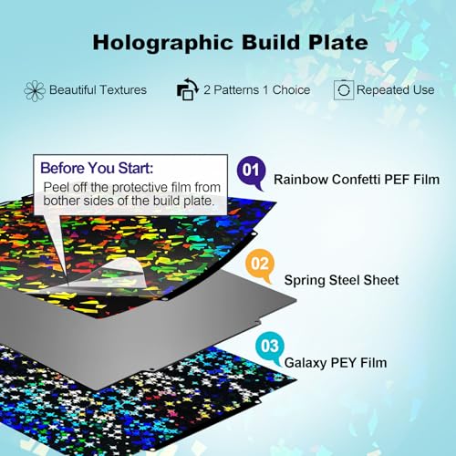 IdeaFormer PEF U1 Spring Steel Print Bed for Snapmaker U1 276 x 293 mm