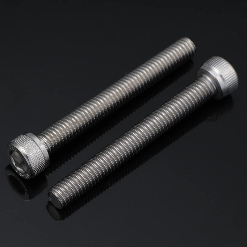 [Australia - AusPower] - M3 x 30mm Socket Head Cap Screws Metric, Allen Socket Drive, Stainless Steel 304, Full Thread, Bright Finish, Machine Thread, 100 PCS M3 x 30mm 