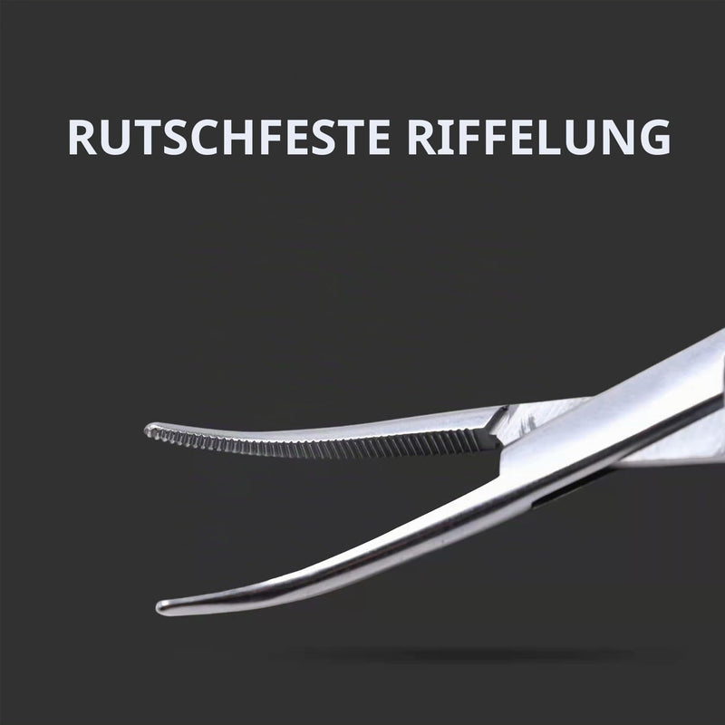 Piercing Pliers, Piercing Ball Screw, Artery Clamp Tool, Piercing Pliers for Balls, Piercing Ball Gripper Tool, Medical Surgical Piercing Pliers, Sewing Tool Set, for Dental Clamp