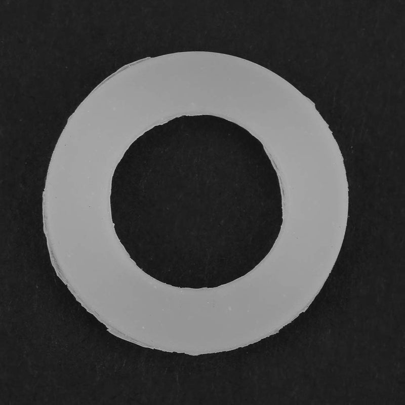 [Australia - AusPower] - 12PCS Silicone Gaskets Flat Washers Rubber O Ring Sealing Washers Assortment Kit for Sealing Faucet Pipe Water Tap Bellows Hoses (3/4") 3/4" 