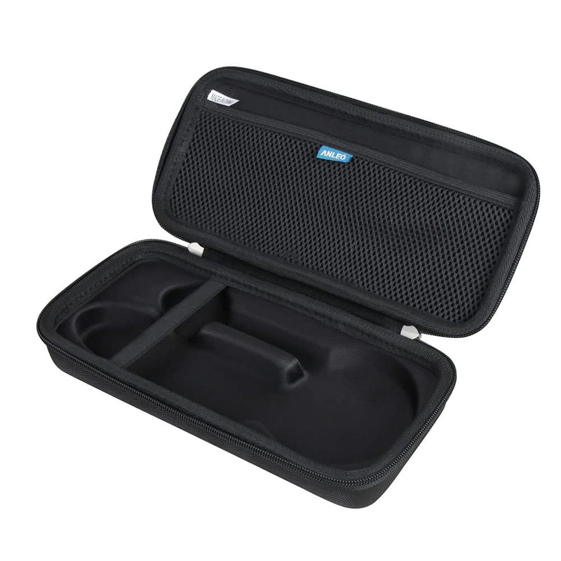 [Australia - AusPower] - Anleo EVA Hard Travel Case for 3M Littmann Classic III/Lightweight II SE/MDF Acoustica - Shockproof Protective Storage (Case Only) (Black) Black 