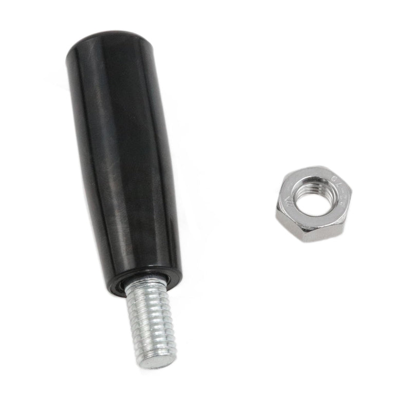 [Australia - AusPower] - Revolving Handle Lathe Hand Handle Trailer Jack Handle M10 Thread Handle Crank Hand Wheel with Nut 2pcs 