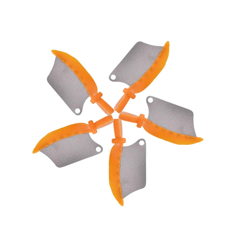 [Australia - AusPower] - Angzhili 40 Pcs/Box Dental Wedge Knife Teeth Interproximal Plastic Wedge (Orange) Orange 