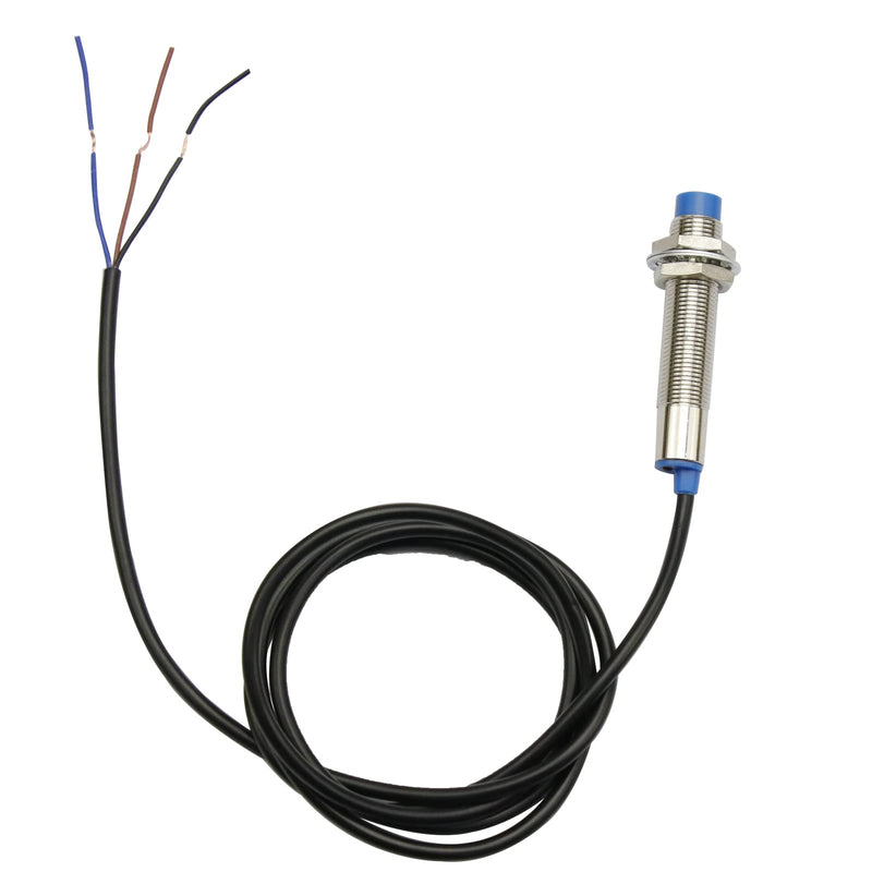 [Australia - AusPower] - 5Pcs LJ12A3-4-Z/AY Inductive Proximity Sensor Switch PNP DC6V-36V 3 Wire Normally Closed Detector 4mm 