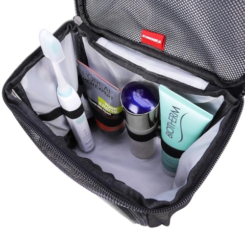 Shower Caddy Tote,Quick Dry Shower Bag Dorm Room Essentials for College Student Girls Boys,Hanging Mesh Shower Caddy Portable for Summer Camp,Travel,RV Essentials,Shower Bag for Women Men Gray