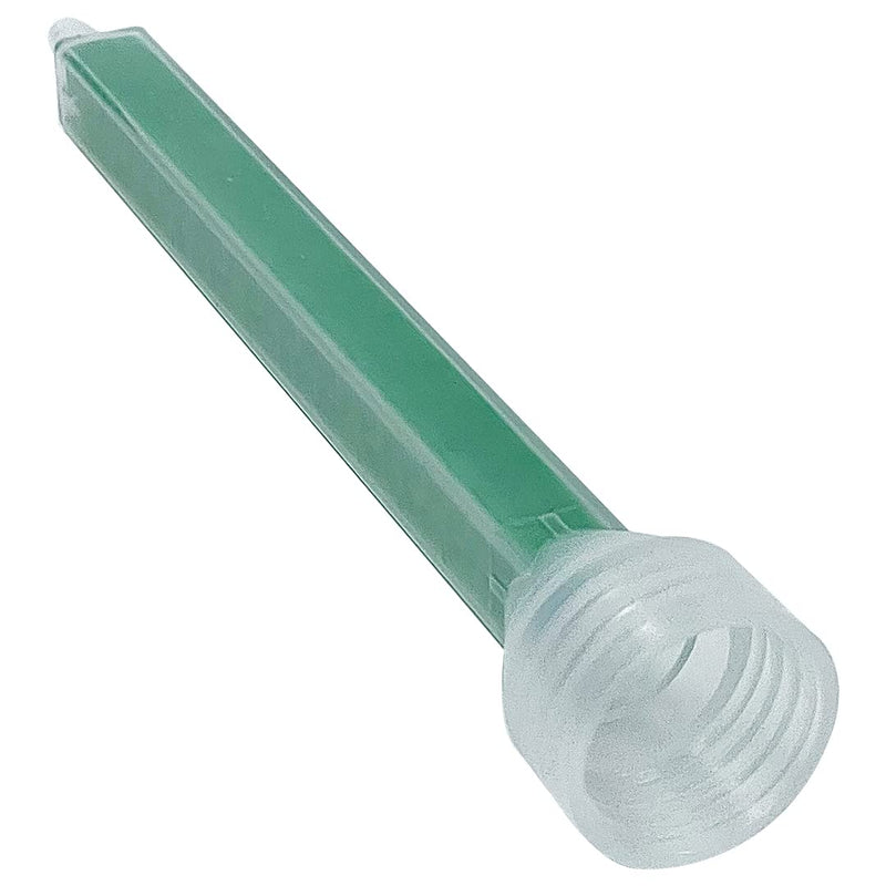 [Australia - AusPower] - COSMOSTAR CosmoMix Square Static Mixer Nozzle Tube Tip, Epoxy Resin Adhesive Mixing Nozzle Tip, Static Mixer Plastic Resin Mixing for AB Glue Acrylic Adhensive (RST08-24S -10 pcs) RST08-24S 