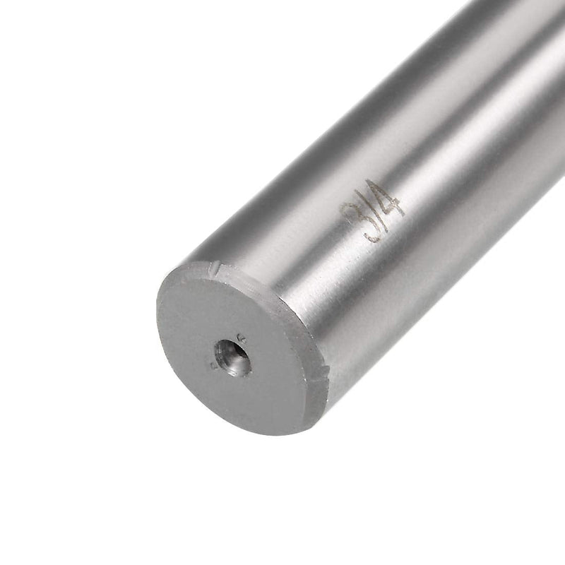 [Australia - AusPower] - uxcell Chucking Reamer 3/4", H7 HSS Lathe Machine Reamer 6 Straight Flutes, Round Shank Milling Cutting Tool, Reaming Drill Bit for Stainless Steel Metal Hole 3/4" 