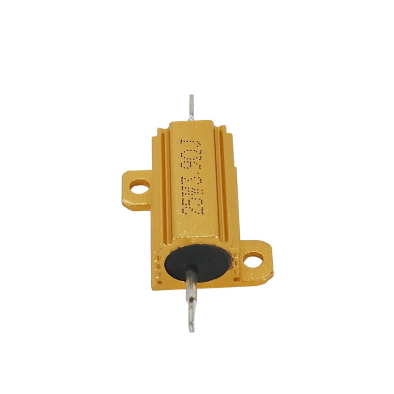 [Australia - AusPower] - 25 Watt 3.9 Ohm Resistor Aluminum Case Wirewound Chassis Mounted 5Pcs 25W 3.9 Ohm 