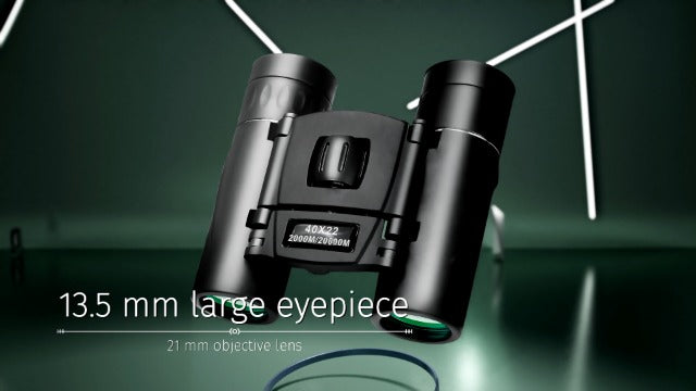 Binoculars for Adults High Powered HD Binocular Professional Hunting Waterproof with Low Light Night Vision Mini Binoculares for Bird Watching Hunting Concert Theater Camping (90 * 90) 90*90