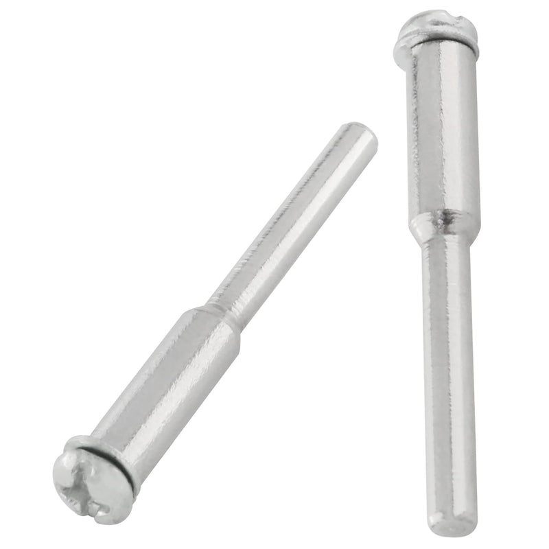 [Australia - AusPower] - 1/8inch Shank Arbor ZZLZX 4PCS Stainless-Steel Mandrel for 1/8" Arbor Hole Rotary Tool Bit, 1/8inch Cut-Off Wheel Die Grinder Cut-Off Wheel Mandrel 