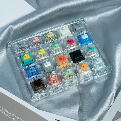 GATERON Keyboard Switches Tester(high Profile Mix he switches,20) 20PCS high Profile Mix he switches