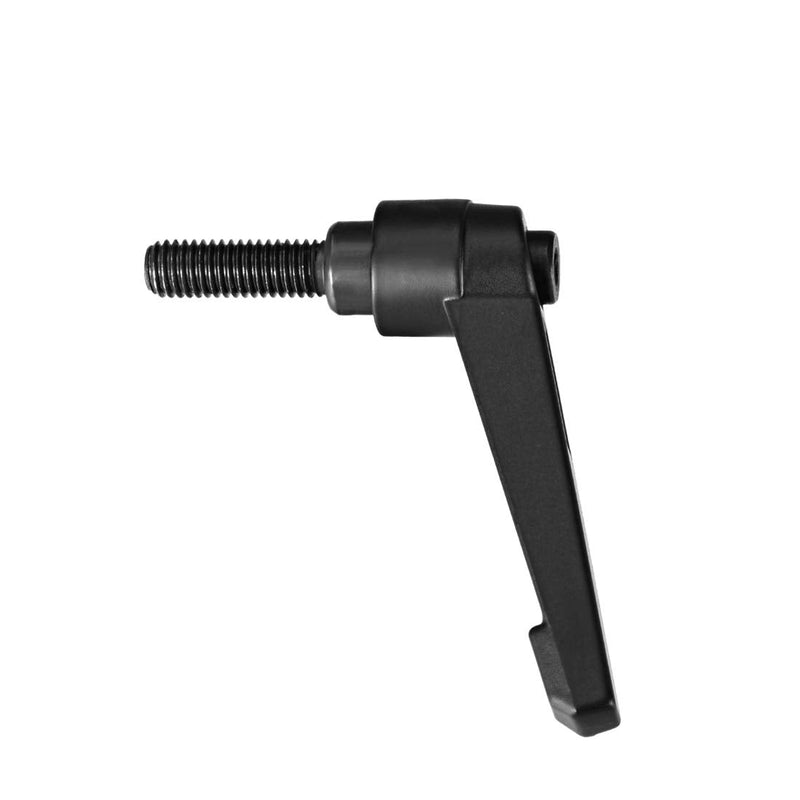 [Australia - AusPower] - uxcell M8 x 25mm Handle Adjustable Clamping Lever Thread Push Button Ratchet Male Threaded Stud Knobs Locking Rotating Screw Handles Quick Release Bolt Black 3pcs M8x25mm 