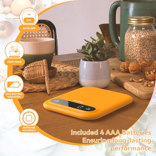 GRAM PRES Digital Food Scale 11lb/0.01oz