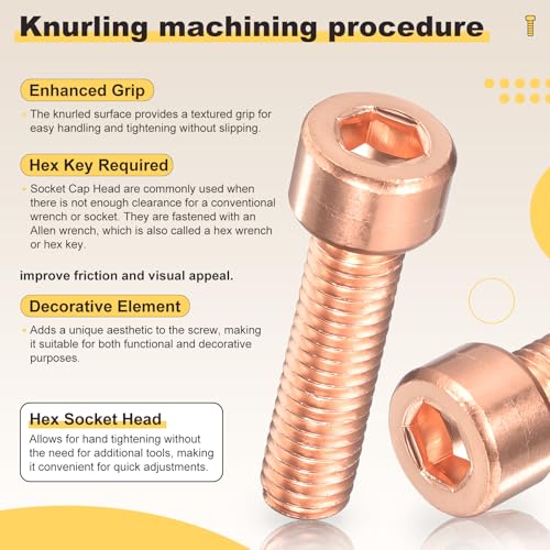 METALLIXITY M3x16mm socket head cap screws kit, 20-piece screw and bolt assortment set