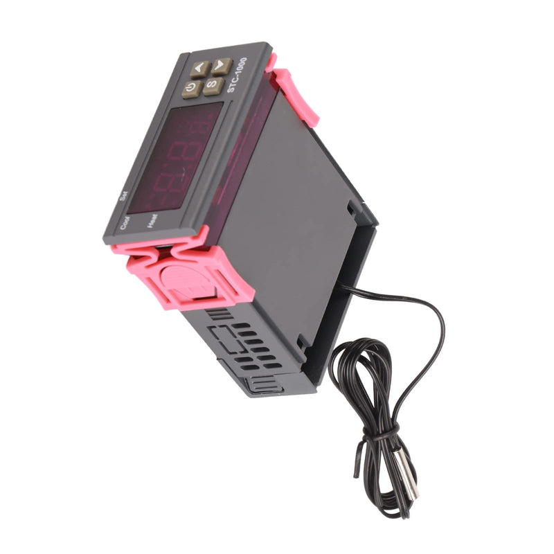 [Australia - AusPower] - Digital Humidity Controller, Thermostat Controller, 110 V to 220 V, 10 A, 0 to 99% Humidity, Microcomputer, Hatching Machine, Control Switch, Temperature Humidity Regulator for Greenhouse, Aquariums 