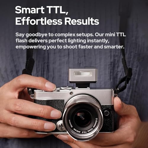 Godox iT20R Mini TTL Camera Flash for Ricoh GR III Series Silver