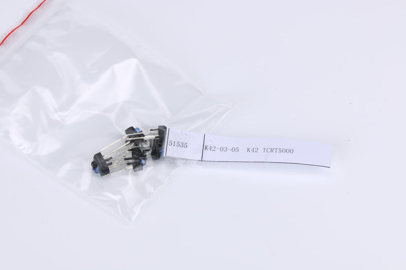 [Australia - AusPower] - 50PCS TCRT5000L TCRT5000 IR Reflective Photoelectric Sensors Infrared Reflective Optical Sensor Transistor Output Infrared 950mm 5V 3A for Tracking Car 