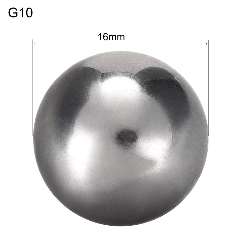 [Australia - AusPower] - uxcell Precision Chrome Steel Bearing Balls 16mm G10 10pcs 
