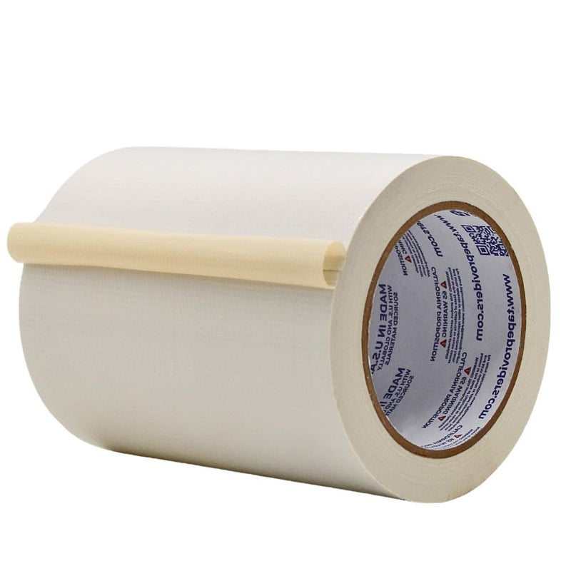 MAT Duct Tape White Industrial Grade, 6 inch x 60 ft. Waterproof, UV Resistant for Crafts, Home Improvement, Repairs, & Projects