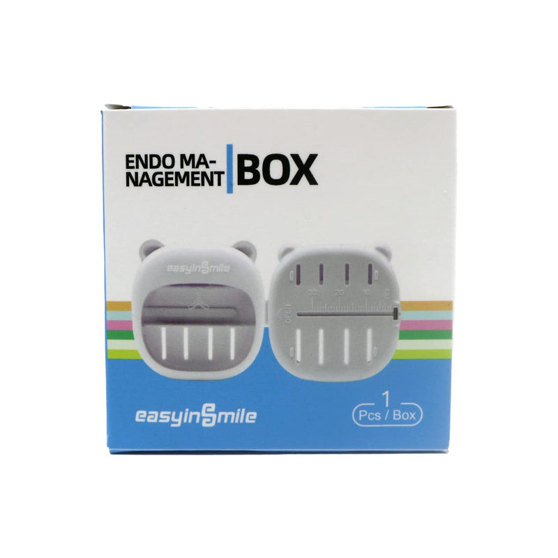 [Australia - AusPower] - Dental Endo Files Measurement Disinfection Ruler Case Box Autoclave Endodontic Bur Holder Organizer Container 5Pcs 