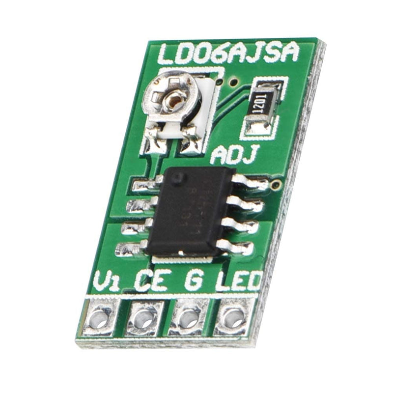 Adjustable Current LED Driver - DC 3.3V 3.7V 5V 9W Constant Current Module 30-1500mA for 18650 Li-Ion
