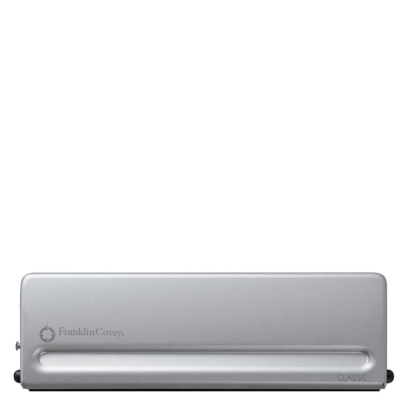 FranklinCovey - Metal Hole Punch for FranklinCovey Planners | Spill-Proof Chip Collector & Rubber Non-Slip Base (Classic) Classic Size