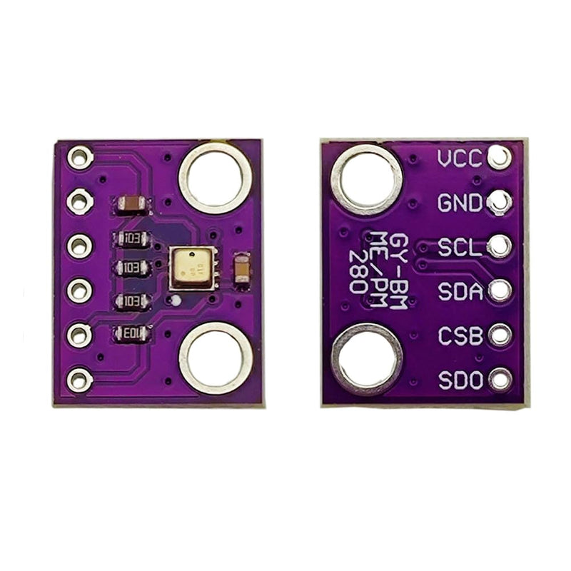 [Australia - AusPower] - 4Pcs GY-BME280-3.3 High Precision Altimeter Atmospheric Pressure Temperature and Humidity Sensor BME280 3.3V for Arduino 