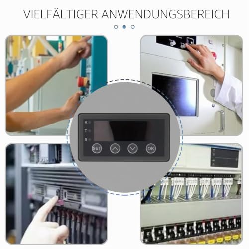 Jevina Digital Display 0-10V 0-20MA 2-10V 4-20MA Analog Input Display Table Digital Display Head with RS485 Version