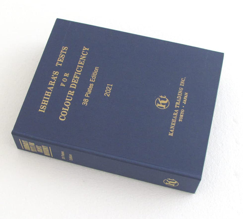 [Australia - AusPower] - Kanehara Ishihara Test Chart Books, for Color Deficiency-38 Plate (Complete Edition) Book 
