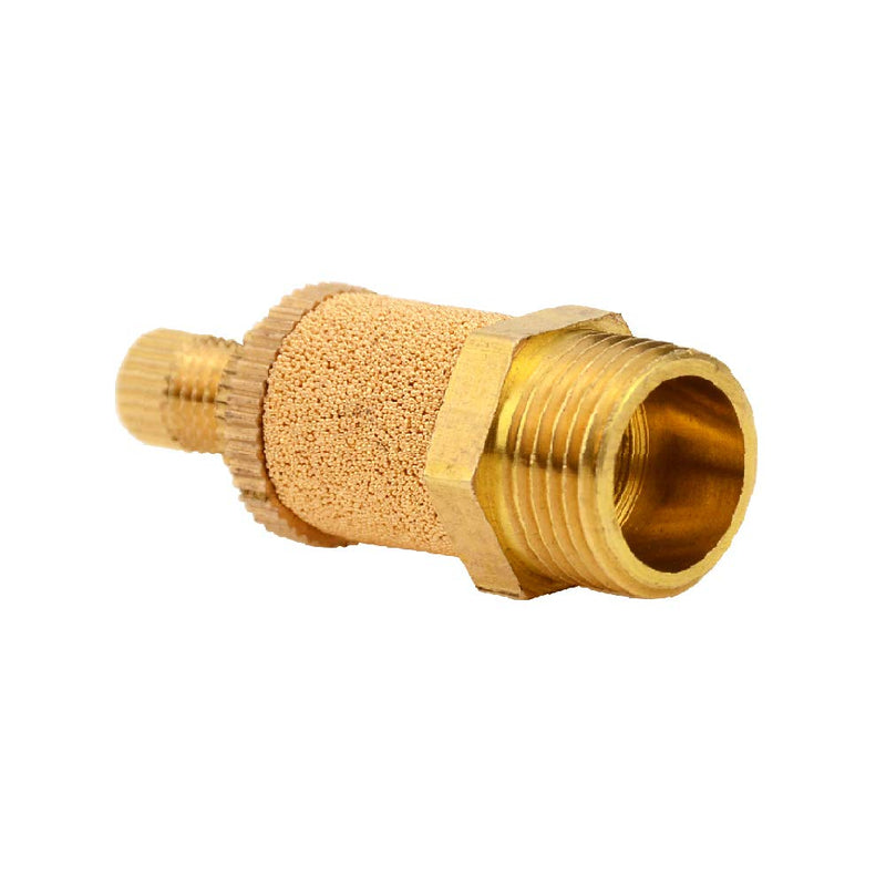 [Australia - AusPower] - Pneumatic PSB Muffler Silnecer, 1/4" NPT Male Thread Air Flow Control Noise Reducer Muffler (Pack of 5) 1/4" NPT (5 pcs) 