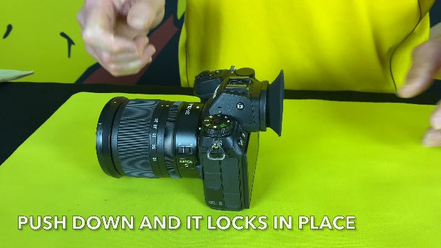 Hoodman HEYENZ HoodEYE Camera Eyecup Eye Cup Viewfinder Eye Piece for Nikon Z6 Z7 Nikon Z Eyecup