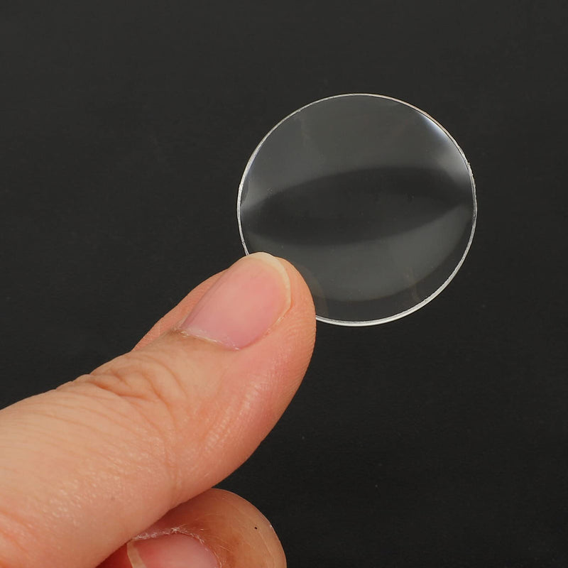 [Australia - AusPower] - 60pcs Biconvex Lens Physics Teaching Tools Experiment Tools Middle School Optical Lens Lenses Physics for Laboratory Lens for Physics Teaching Double Convex Lens Optical Lens Kit 