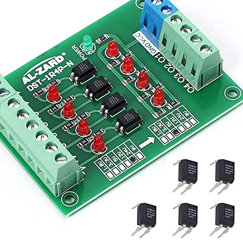 100pcs Optocoupler PC817C Optocoupler 2.54mm Spacing 4 Pins for DIY DIP-4, PC817C Optocoupler Single Channel, PC817C Optocoupler DIP Installation, Optocoupler PC817C