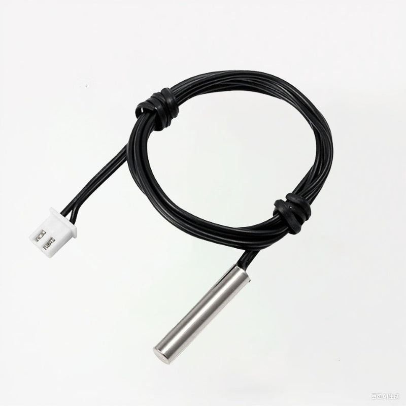 [Australia - AusPower] - 10K Temperature Sensor Probe, Waterproof Temp Sensor Probe -1 Meter 5pcs, Stainless Steel 3950 NTC Temp Sensor Probe, Digital Temperature Transmitter Extension Cable-5PCS 