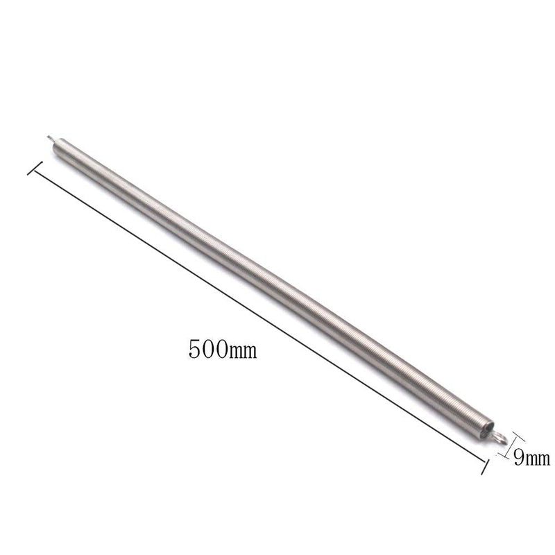 [Australia - AusPower] - 4Pcs Zinc Plated Steel Wire Extension Spring 20 Inch 