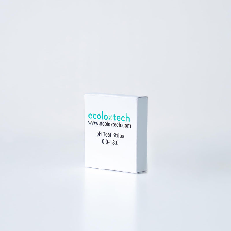 [Australia - AusPower] - EcoloxTech - Instant Check pH Paper, Wide Range pH Test Strips [0.0-13.0] for EcoOne Systems Water Testing Kit, Water Quality Tester, pH Tester for Home, Restaurant, and Lab Use - 125 Strips 
