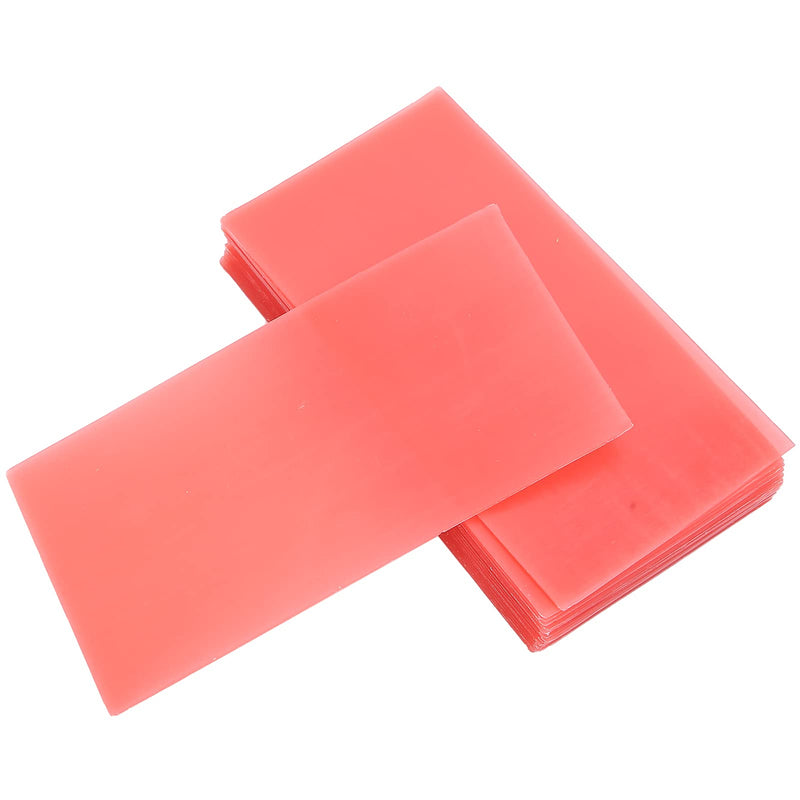 18 pcs Dental Base Wax for Teeth Repair, Modelling Wax Dental, Red Dental Wax Dental Wax Dental Aid Material, Dental Wax Sheet Supply for Clinical Trial Teeth