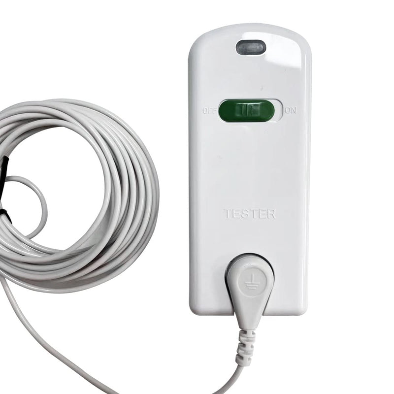 [Australia - AusPower] - Grounding Tester with Cable 15ft, Use to Test The Continuity of Universal Grounding Products, Grounding Mats, Sheets, Wristband, Grounding Tester for Effectiveness of Grounding Products 