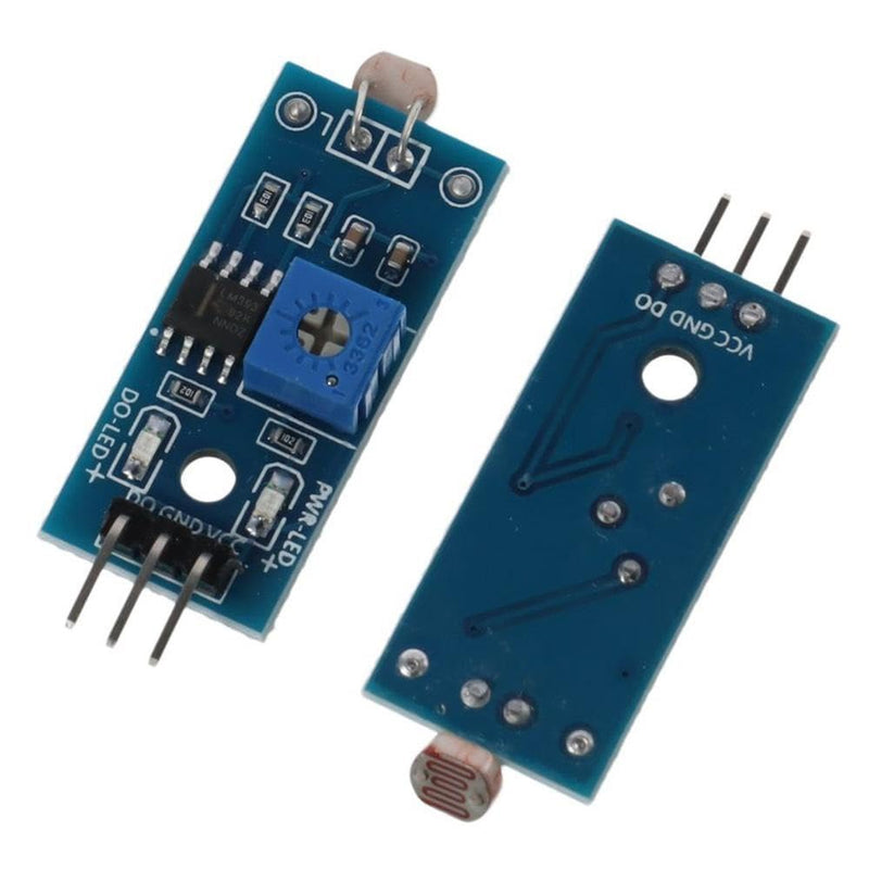 [Australia - AusPower] - LDR Photosensitive Sensor Module 10pcs Light Dependent Resistor Sensor Module Durable 3.3V-5V for Arduino 
