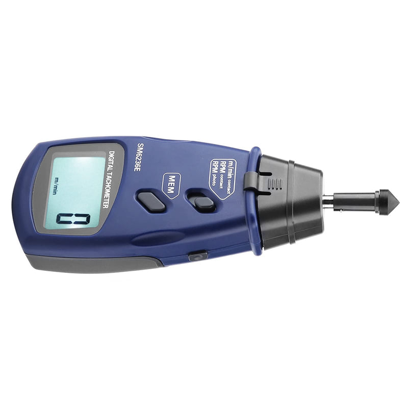 [Australia - AusPower] - Digital Tachometer DT6236E RPM Meter with Large Display, RPM Meter for Small Engines, 2.5 to 99999 RPM Chainsaw RPM Tachometer 5 Digits Tach LCD Rotation Gauge Meter 96 Data Logging 