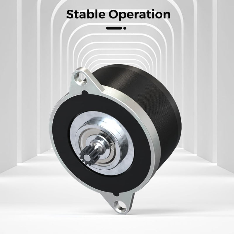 [Australia - AusPower] - Creality K1/K1 Max/K1C Extruder Motor, Original K1 Max Circular Stepper Motor 3D Printer Extruder Stepper Motor 0.8A 12 Tooth Gear, 3D Printer Stepping Motor for K1 SE/Ender 3 V3/Ender 3 V3 Plus 